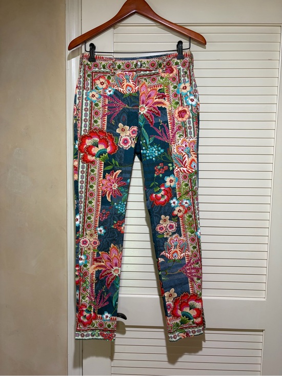 Johnny Was Pants - Johnny Was "Aria Skies" pants